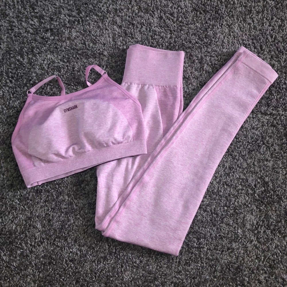 Gymshark highwaisted flex set